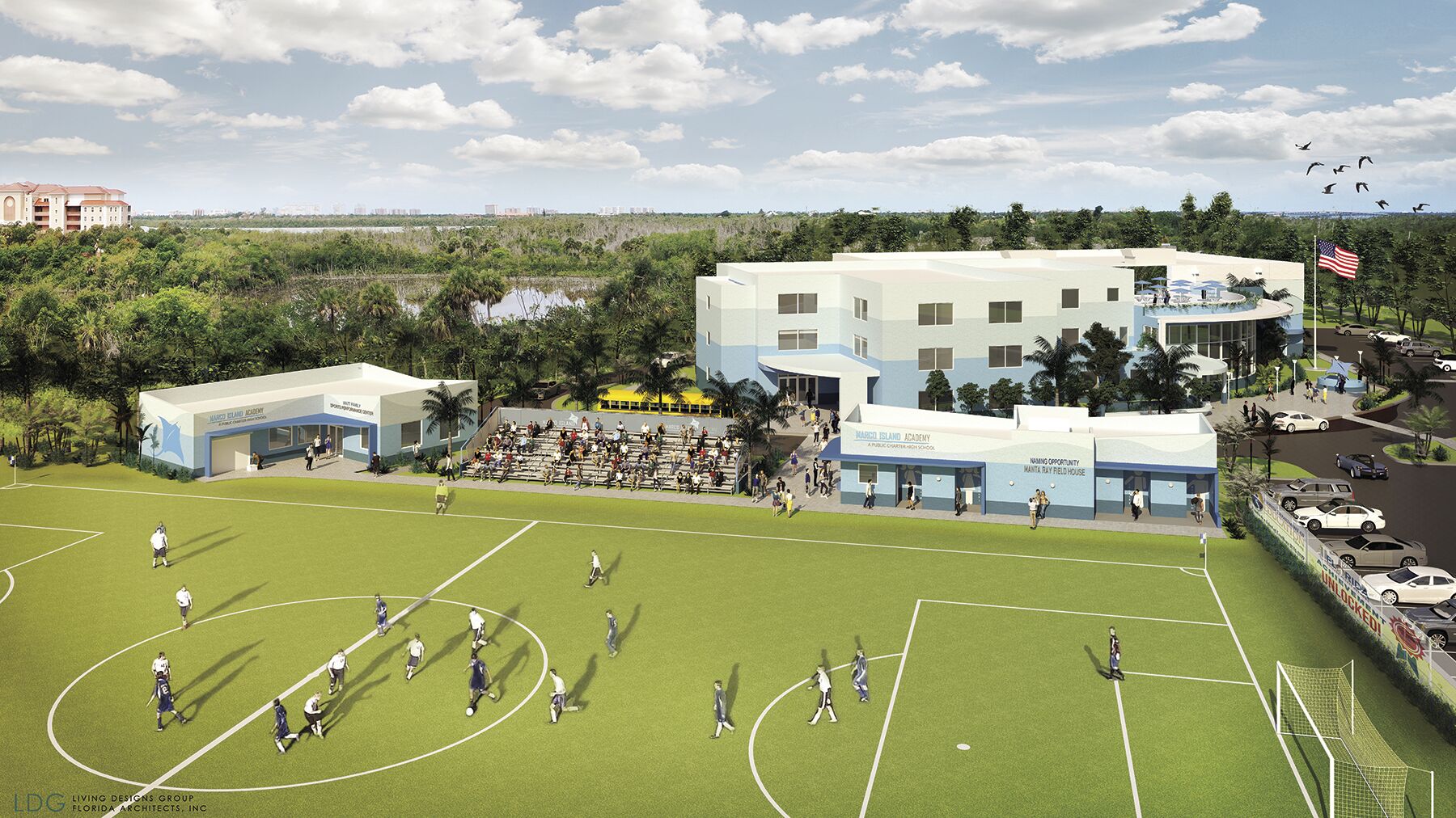 MIA soccer field